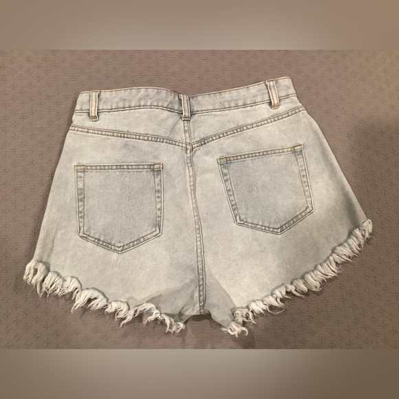 Wild Fable Denim High Rise Shorts 6 - Picture 9 of 10